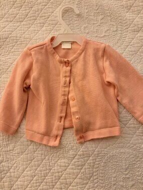 dondolo Blush Button Cardigan